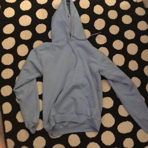 Hanes light blue sweatshirt